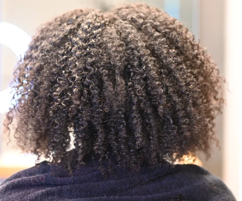 A Daily Routine for Curly Hair